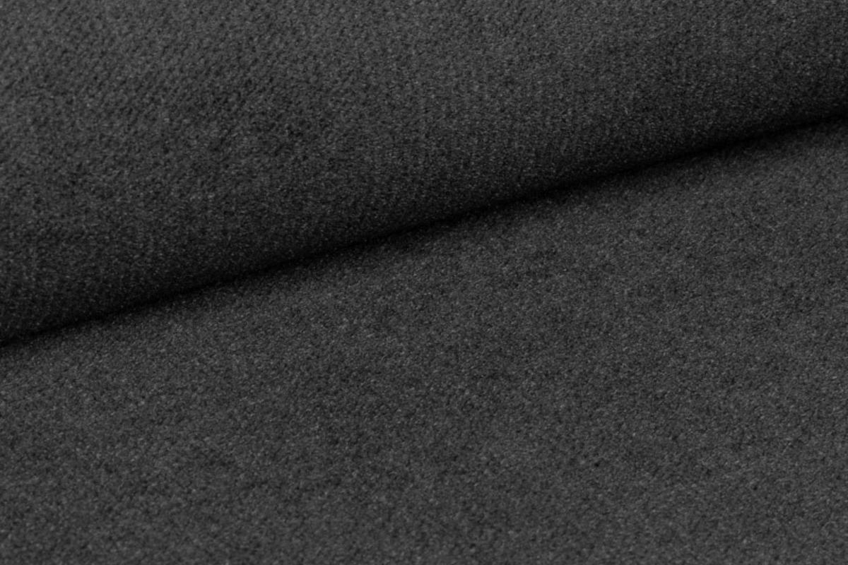 BOXBETT FLO 100/200 in Velours Anthrazit rechts H3 - Anthrazit, Holz/Holzwerkstoff (100/200cm) - Deine Möbel 24