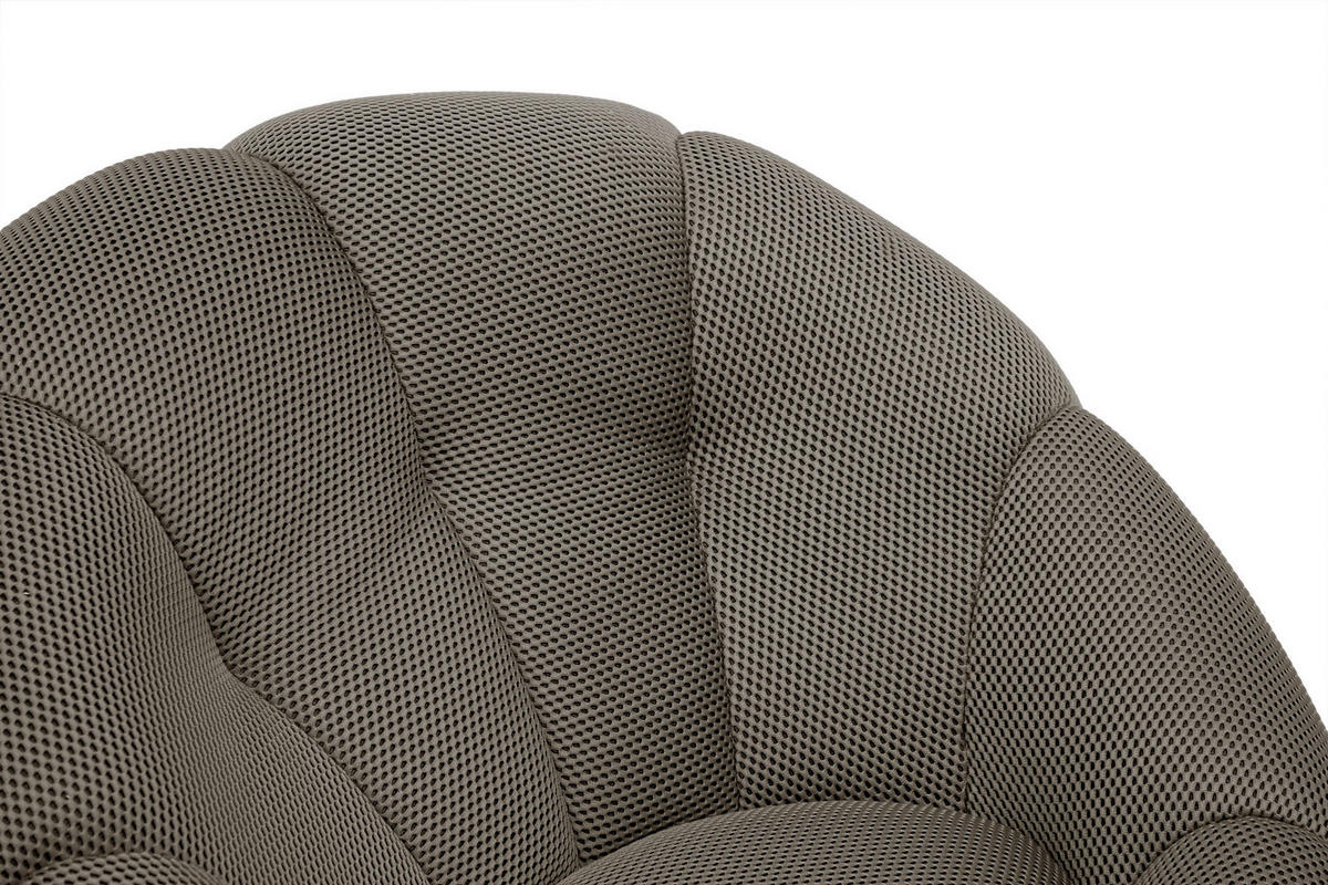SESSEL FIGO, taupe - Taupe, Holzwerkstoff/Textil (104/83/104cm) - Courtois Laville