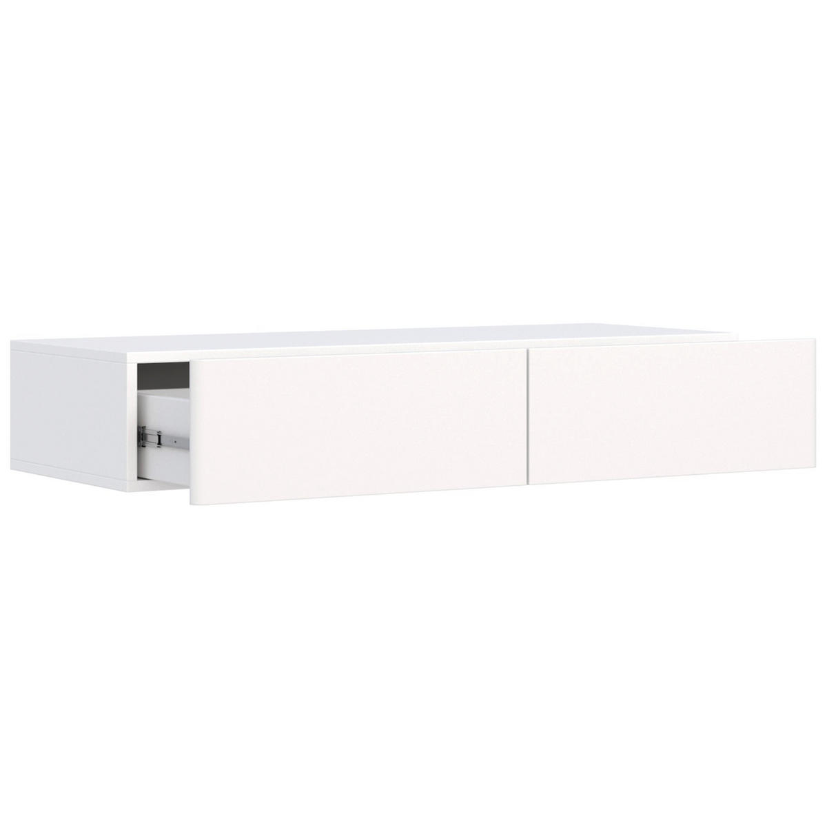 WANDKONSOLE Olio WEISS 110 CM - Weiß, Holzwerkstoff (110/17/41.6cm) - Selsey