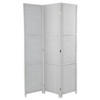 RAUMTEILER Bambu 3-tlg. Bambus Holz grau - Grau, Holz (120/170/3cm) - DESIGN DELIGHTS