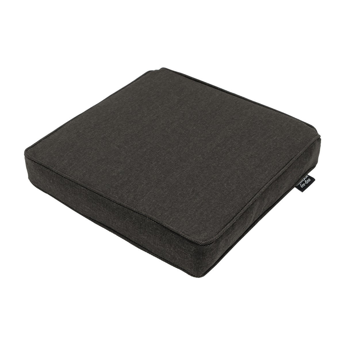 SITZKISSEN Canvas 40/40 cm 4er-Set - Grau, Textil (40/7/40cm) - Madison