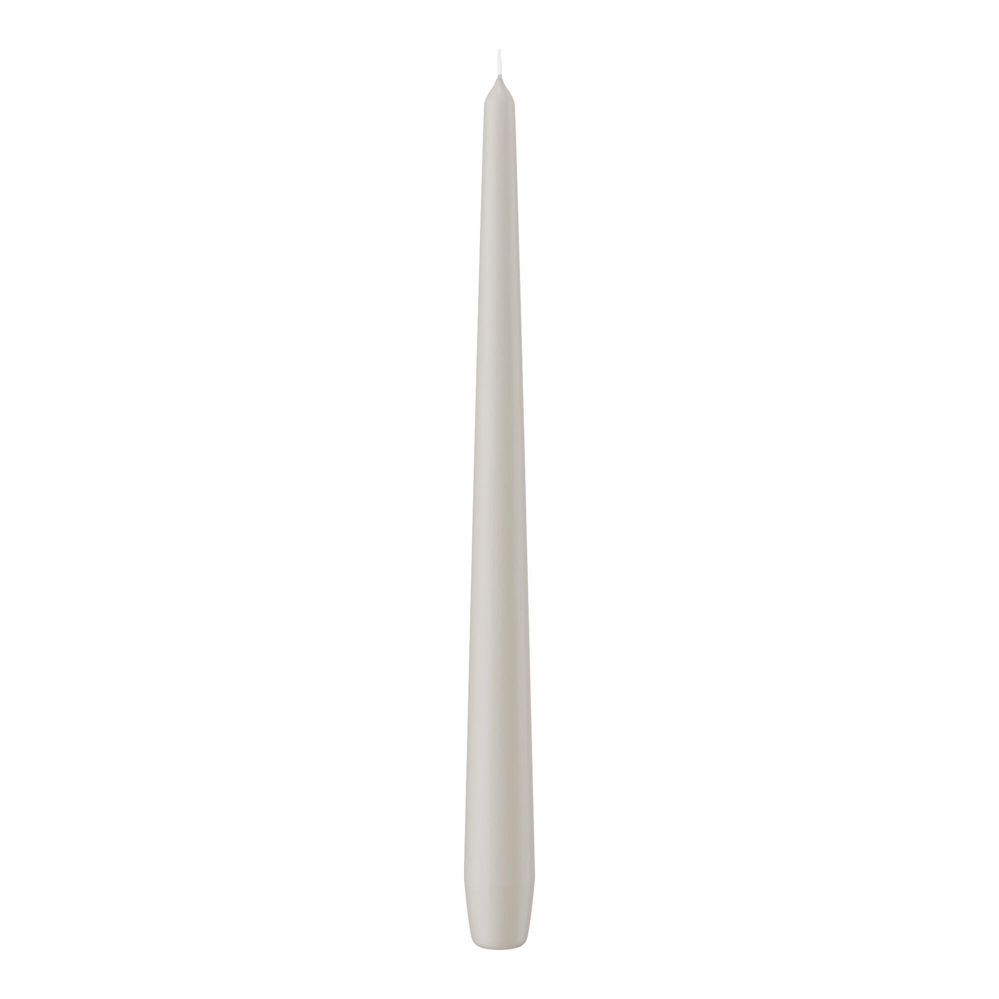Wiedemann Kerzen Spitzkerzen Hellgrau 2.5x30x30 cm