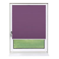 PLISSEE Basic ohne Bohren - Lila, Textil (100/210cm) - Deco-Raum