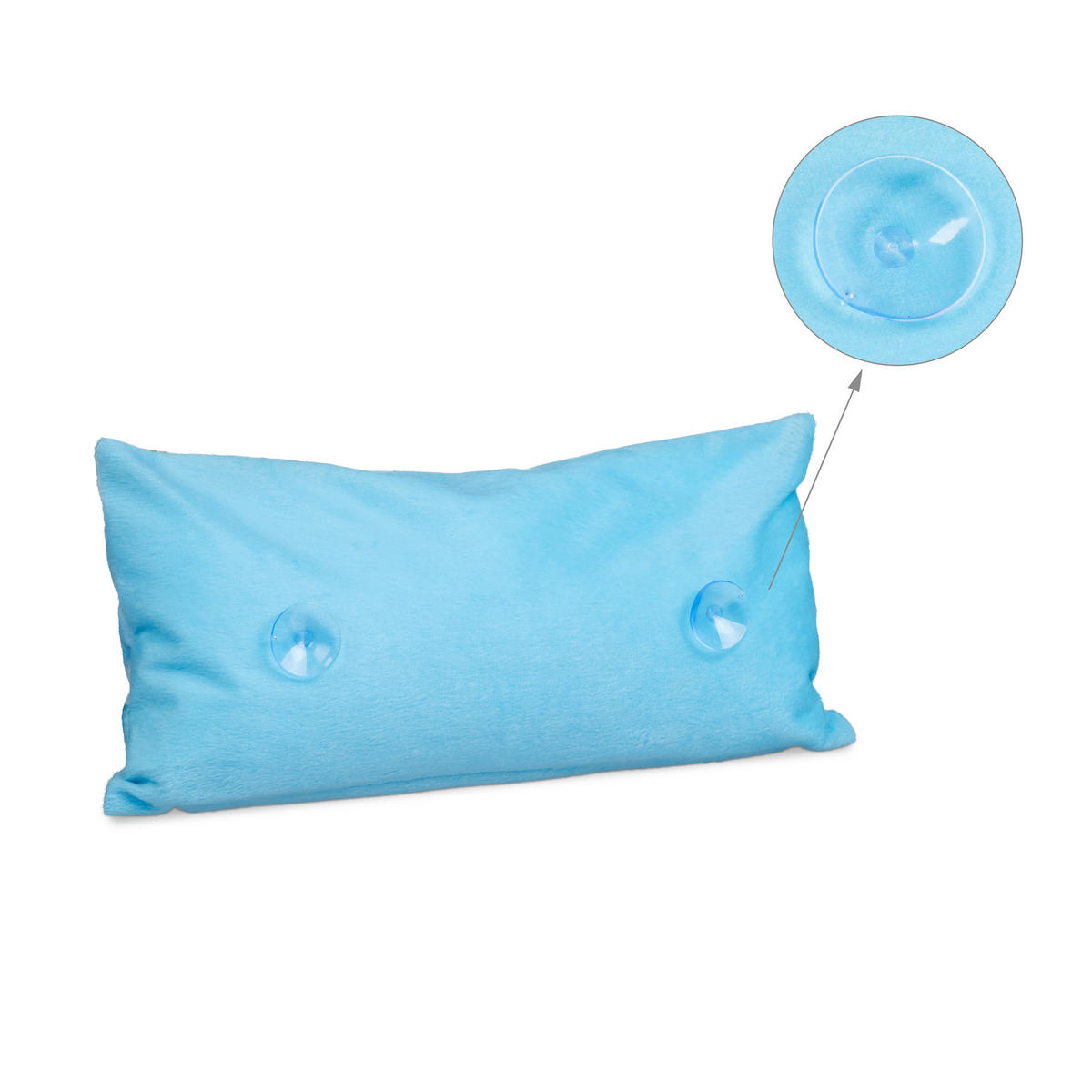 NACKENKISSEN Badewanne - Multicolor, Textil (37/17cm) - Relaxdays