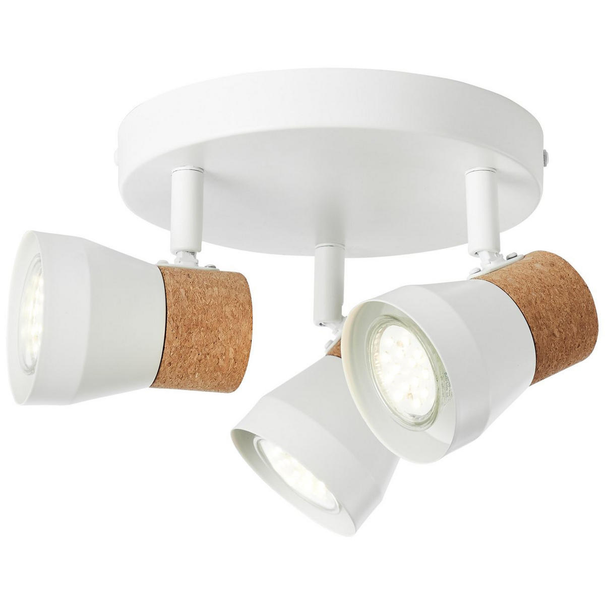 SPOTRONDELL Moka 75734/75 - Weiß, Metall (28/28/13cm) - Brilliant