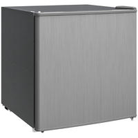 MINI-GEFRIERSCHRANK aus Stahl Kunststoff Grau - Grau, Kunststoff (44.2/48.8/47cm) - HOMCOM