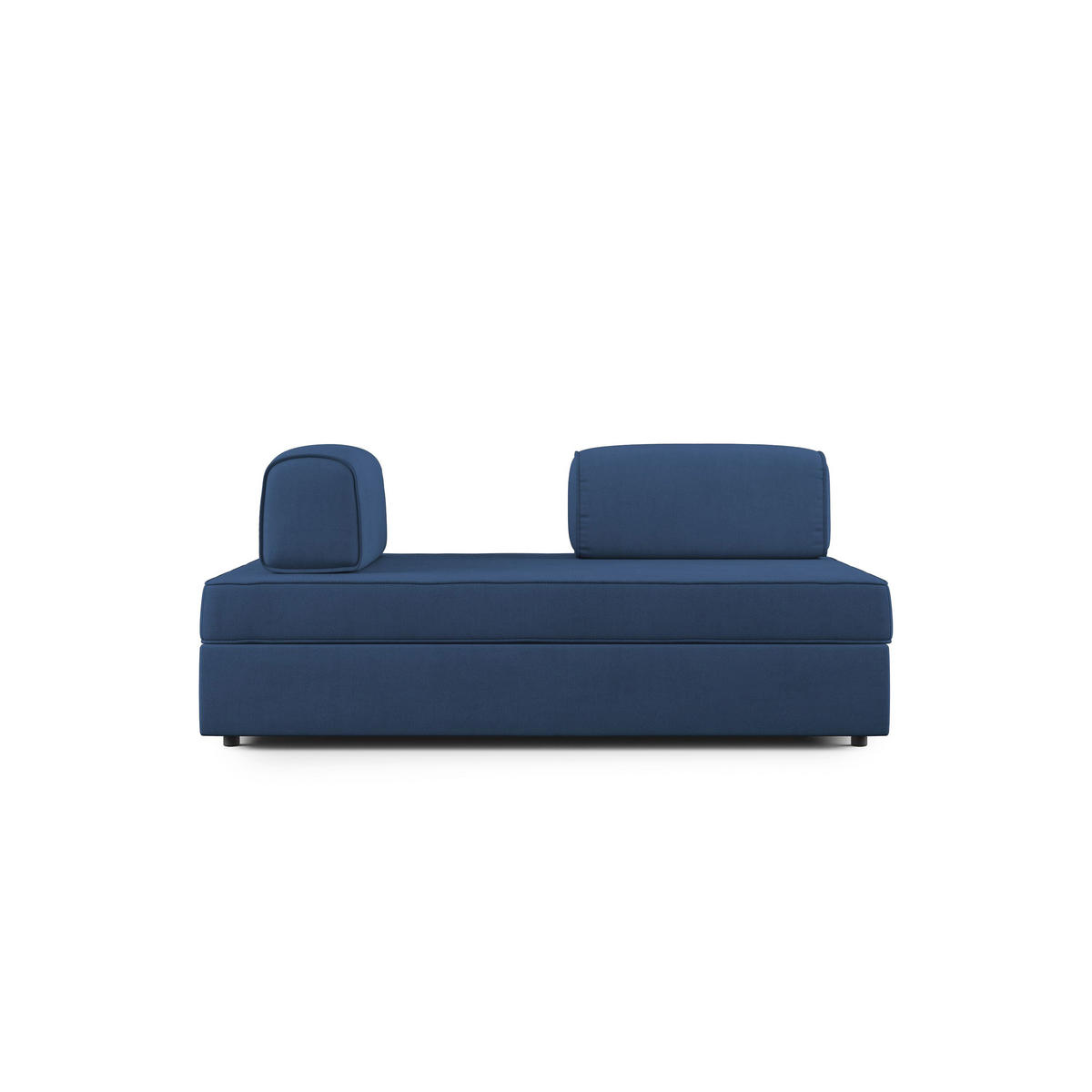 LINEARSOFA Liberty ausziehbar - Blau, Textil (160/42/105cm) - Divani.store