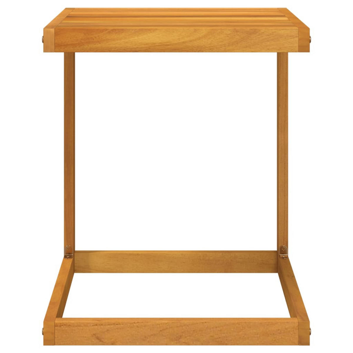 C-TISCH 42/40/50 Cm Massivholz Akazie - Braun, Holz (42/40/50cm) - vidaXL