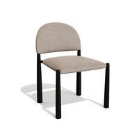 STUHL 2er-Set Bouclé-Stoff Taupe 53cm - Taupe, Textil (53/7.4/56.6cm) - Sia Home