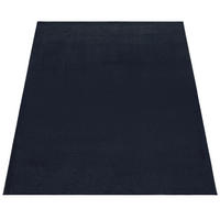 KURZFLORTEPPICH Waschbar, einfarbig, Marineblau, 200 x 280 cm - Blau, Textil (200/280cm) - KADIMA DESIGN