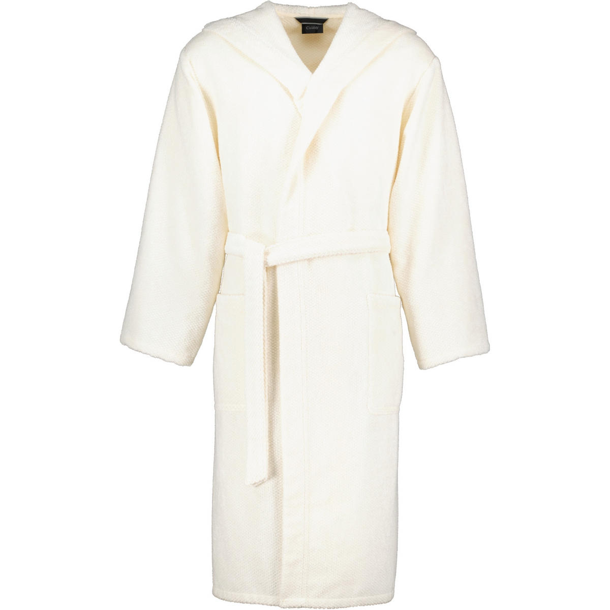 BADEMANTEL HERREN KAPUZE PURE 5623 NATUR - 356 - Beige, Textil (Lnull) - Cawoe