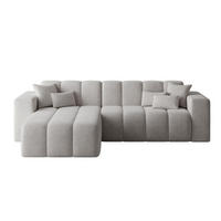 ECKSOFA Nork Grau Links - Grau, Holz/Textil (180/265cm) - Graingold