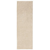 PRATEĽNÝ shaggy koberec Soho Krémová 80x250 cm - krémová, plast (80/250cm) - benuta