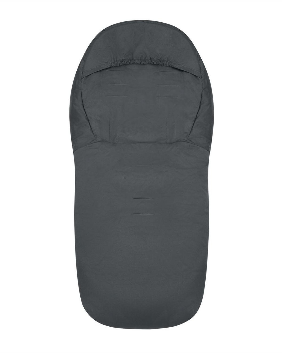 FUSSSACK Urban grau 5-Punkt-Gurt, Fußabdeckung, universell passend, ab Geburt, Kinderwagen - Grau, Textil (40/1/97cm) - Kikka boo