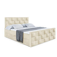 BOXBETT ZAFIRA - 200x200 - H4 - Beige - Beige, Holzwerkstoff (200/200cm) - ALTDECOR
