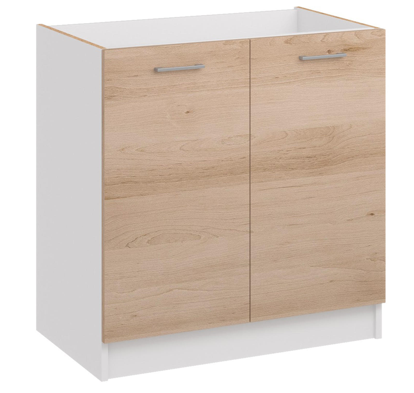 SPÜLENSCHRANK D80 ZL eiche - Eiche Artisan, Holzwerkstoff (80/82/44cm) - roe furniture