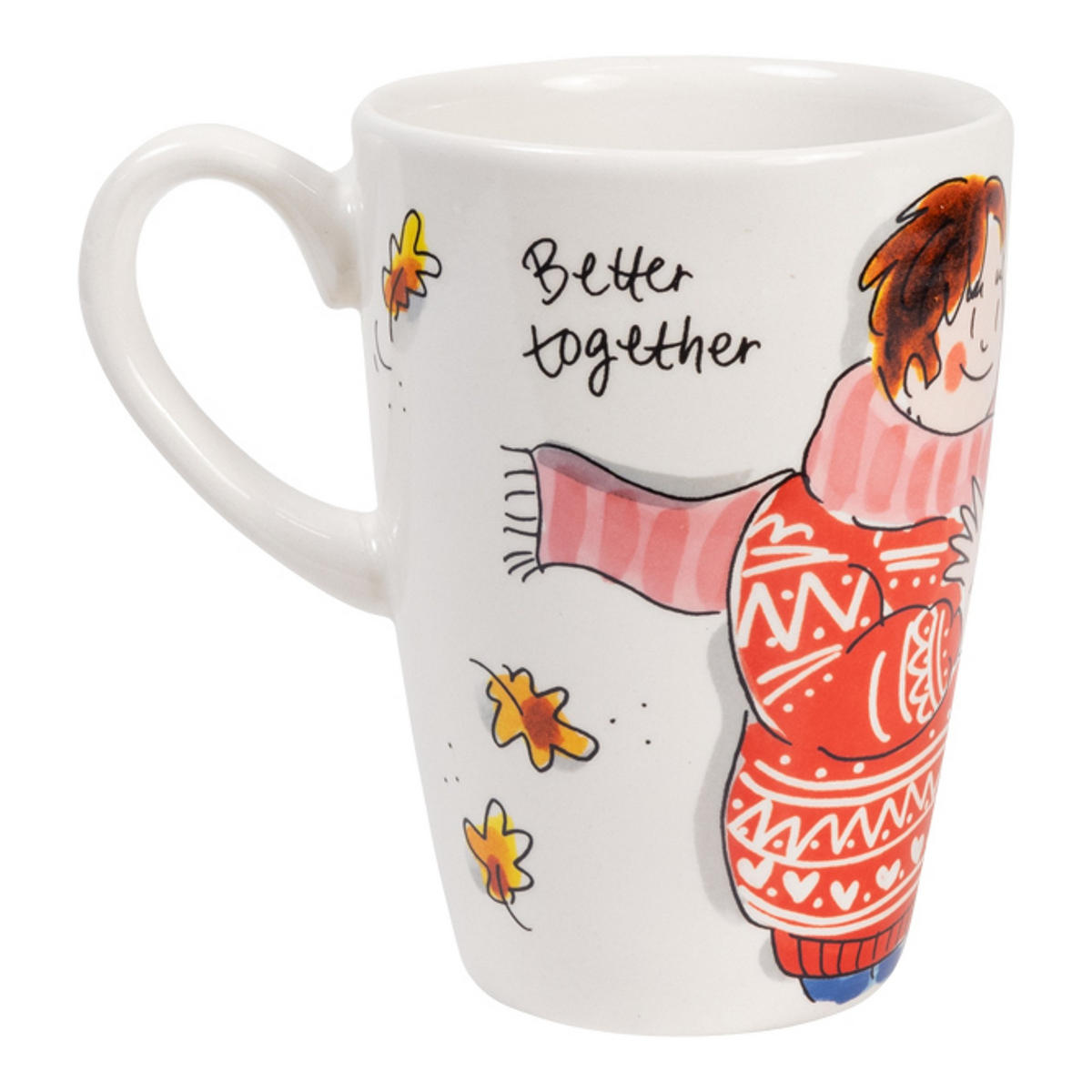 XL-BECHER Pullover-Wetter in Bunt - 500 ml - Multicolor, Keramik (0.5L) - Blond Amsterdam