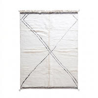 BERBERTEPPICH aus reiner Wolle 210x 276 cm - Weiß, Naturmaterialien (210/276cm) - AFK Living