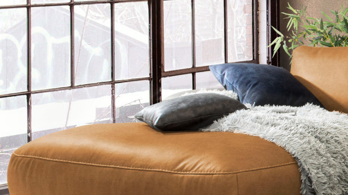 ECKSOFA MOTORISCH. RELAXFUNKTION LOLA Braun Webstoff - Dunkelbraun/Schwarz, Textil (233/178cm) - KAWOLA