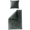 BETTWÄSCHE Biber 3000 - Schwarz, Textil (135/200cm) - Bierbaum