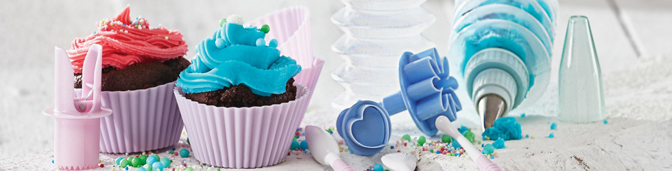 Mit dem 13-teiligen Cupcake-Backset von XXXLutz sind Sie für jede kreative Backidee gerüstet.