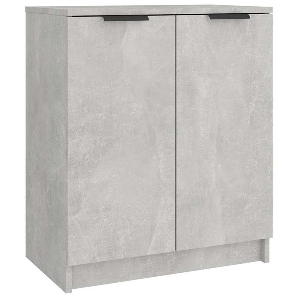 SCHUHSCHRANK Betongrau 59/35/70 Cm Holzwerkstoff - Grau, Holzwerkstoff (35/70/59cm) - vidaXL