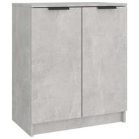 SCHUHSCHRANK Betongrau 59/35/70 Cm Holzwerkstoff - Grau, Holzwerkstoff (35/70/59cm) - vidaXL