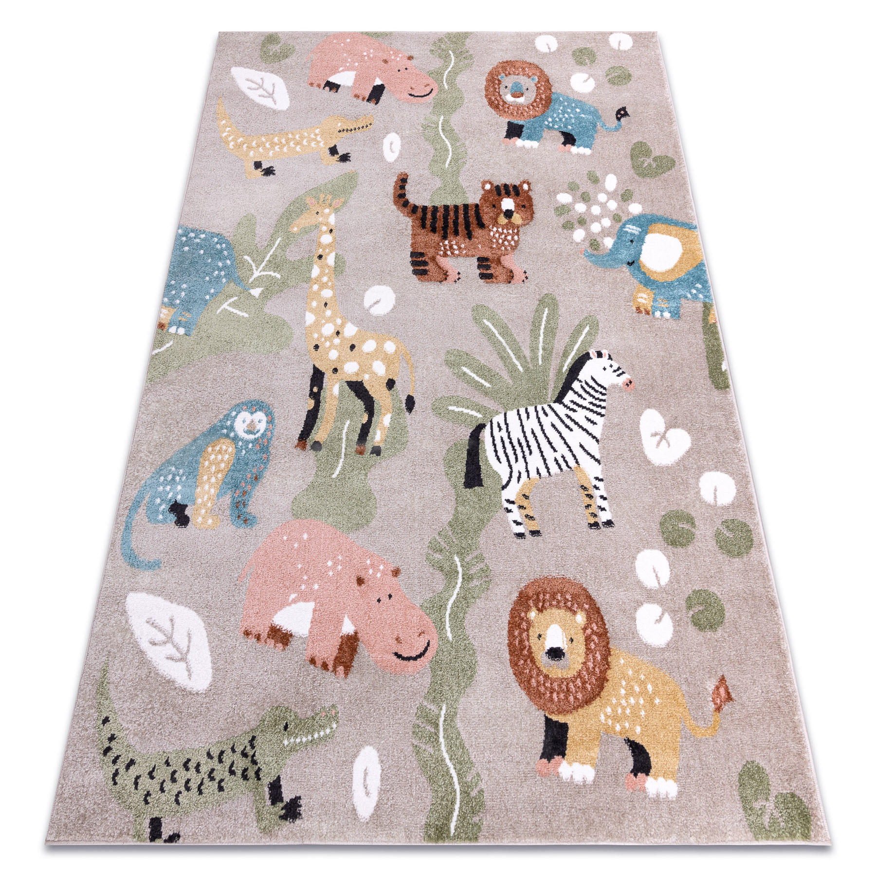 TEPPICH Fun 80/150 cm - Beige, Textil (80/150cm) - rugsX