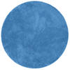 SUPER SOFT KINDER HOCHFLOR TEPPICH SILKY KIDS RUND - Blau, Textil (200/200cm) - Pergamon