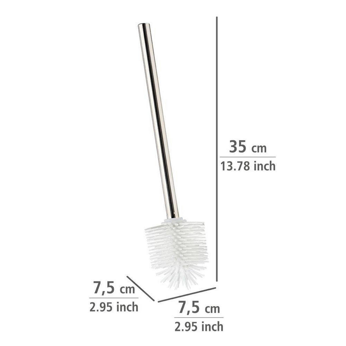 SILIKONPINSEL 7,5/7,5/35 cm - Silberfarben, Metall (7.5/35/7.5cm) - Wenko