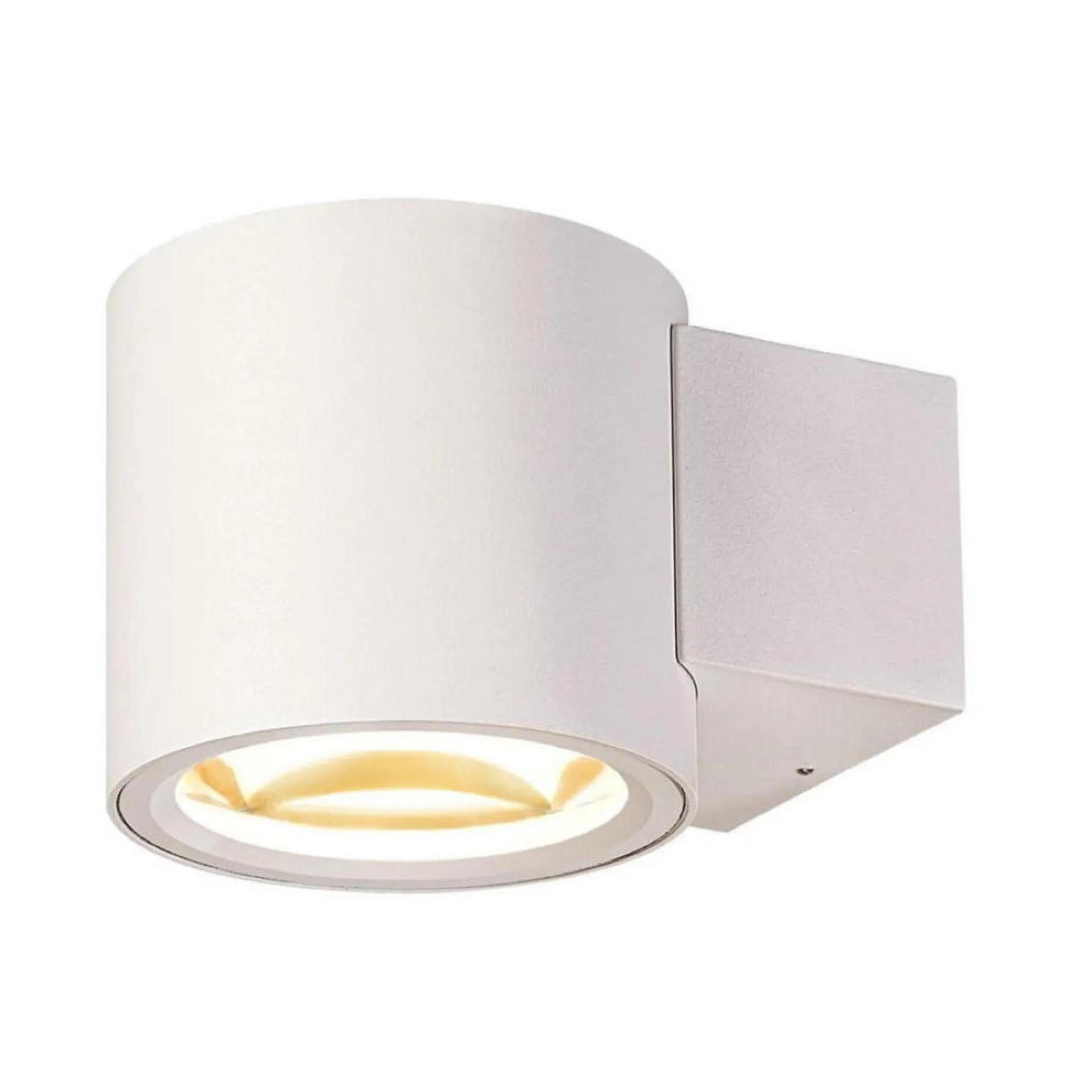WANDLEUCHTE Oculus Weiß - Weiß, Metall (4.5/8.8/4.5cm) - SLV