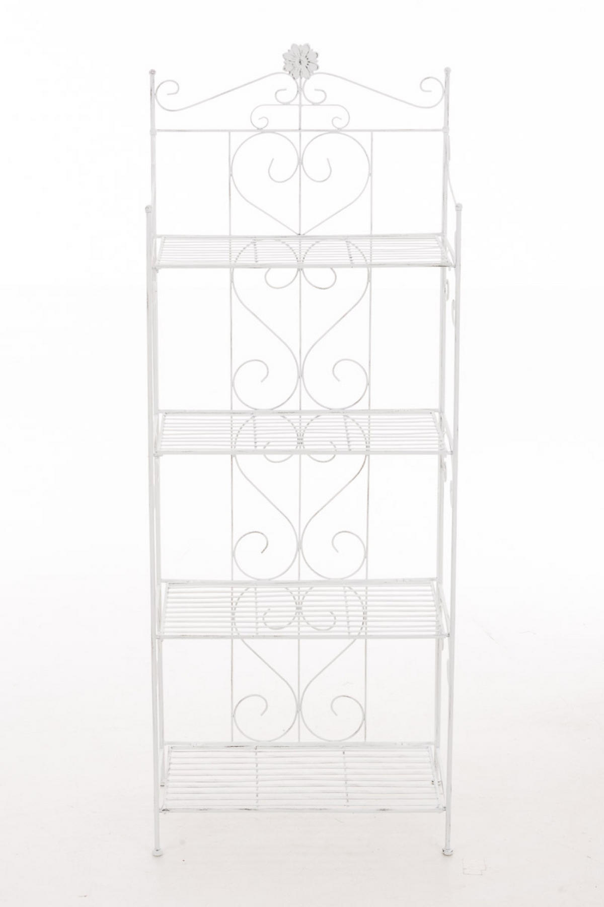 REGAL Lenna antik weiß - Weiß, Metall (60/160/30cm) - TPFGarden