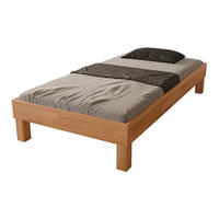 FUTONBETT 100/200 cm aus Kernbuche - Braun, Holz (100/200cm) - MeinMassivholz