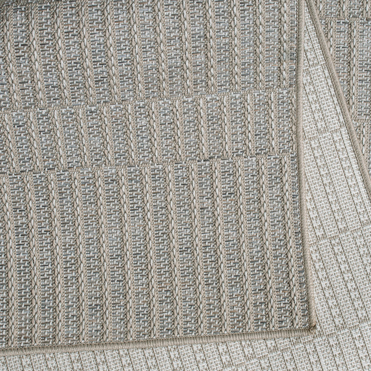 OUTDOORTEPPICH 80/250 cm Vermont 192 - Beige, Textil (80/250cm) - Paco Home