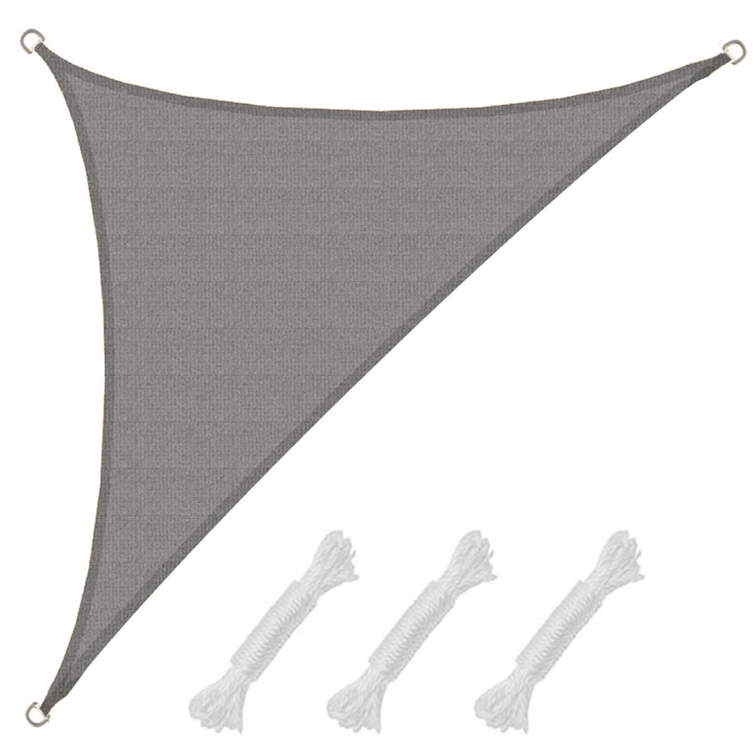 SONNENSEGEL Luftdurchlässig 425/300 cm Beige - Grau, Kunststoff (300/425cm) - Amanka