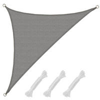 SONNENSEGEL Luftdurchlässig 425/300 cm Beige - Grau, Kunststoff (300/425cm) - Amanka