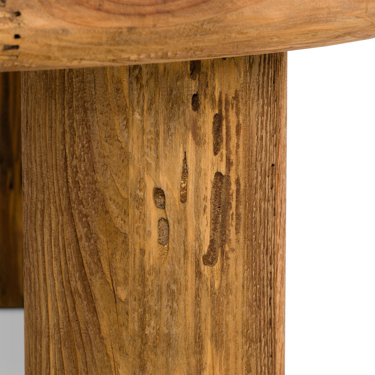 COUCHTISCH SAKATA natur - Naturfarben, Holz (90/90/36cm) - IDIMEX