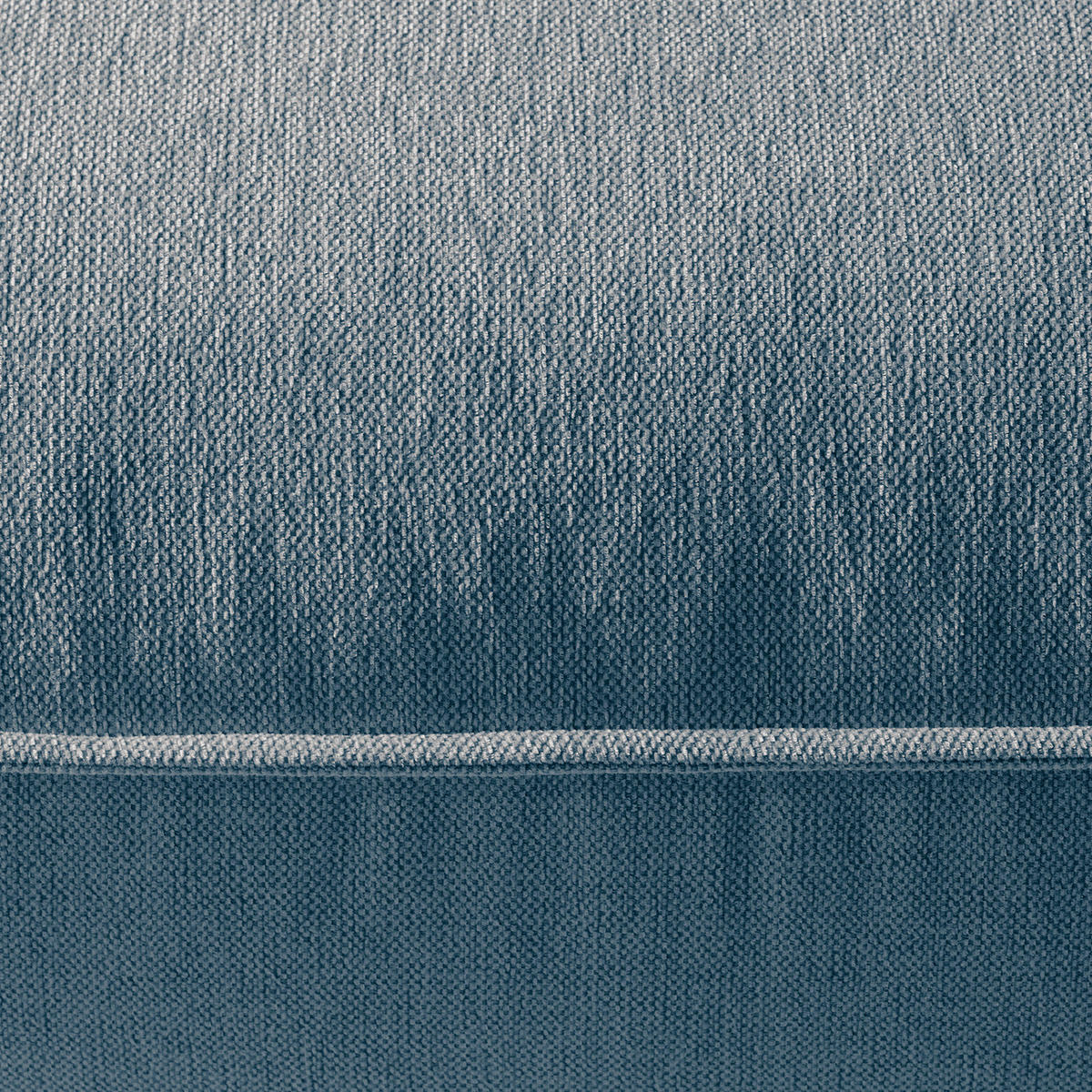 POLSTERHOCKER - Blau/Schwarz, Kunststoff/Textil (99/40/82cm) - home24