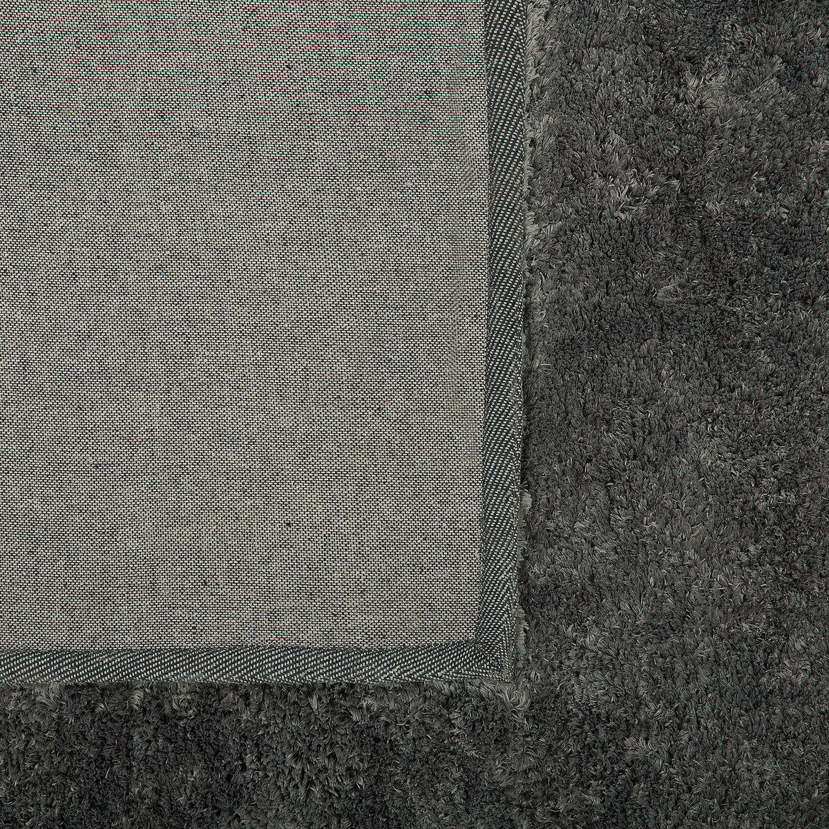 SHAGGY-TEPPICH Evren 150/80 cm - Grau, Kunststoff (80/150cm) - Beliani
