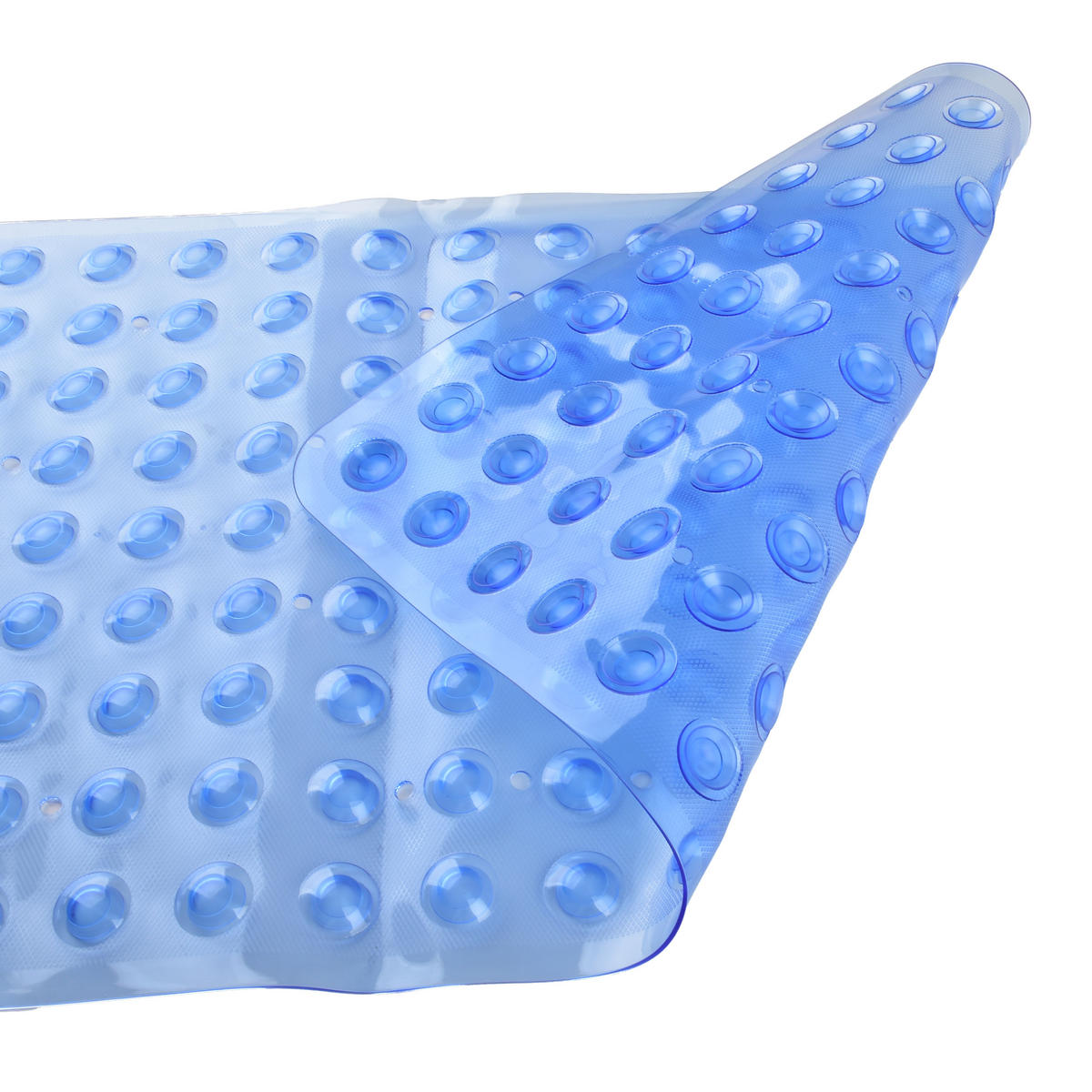 BADTEPPICH Zac Blau 70/38/2 cm Textilien - Blau, Textil (38/70cm) - Mondex
