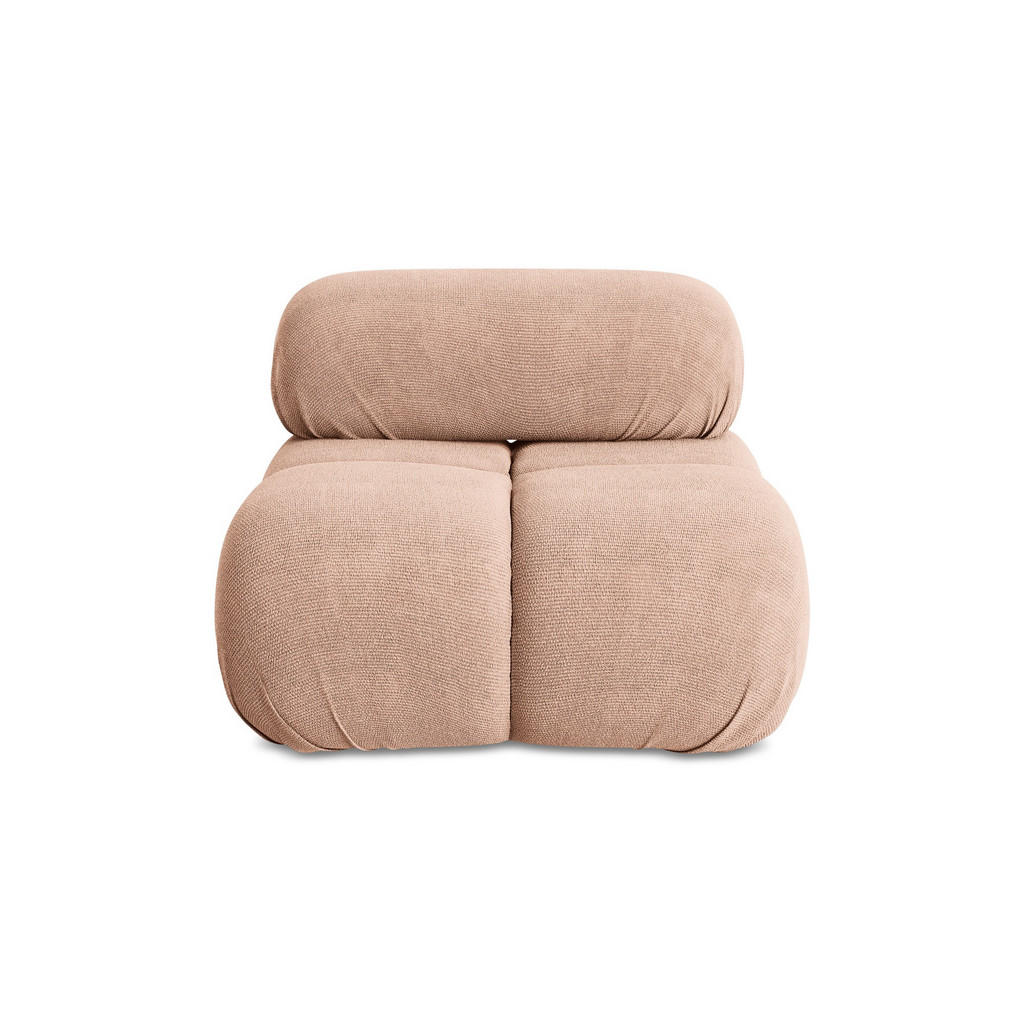Thumbnail - Makamii Sessel, Koralle, Textil, 1-Sitzer, Füllung: Schaumstoff, 96x70x95 cm, Made in EU, Wohnzimmer, Sessel, Polsterses...