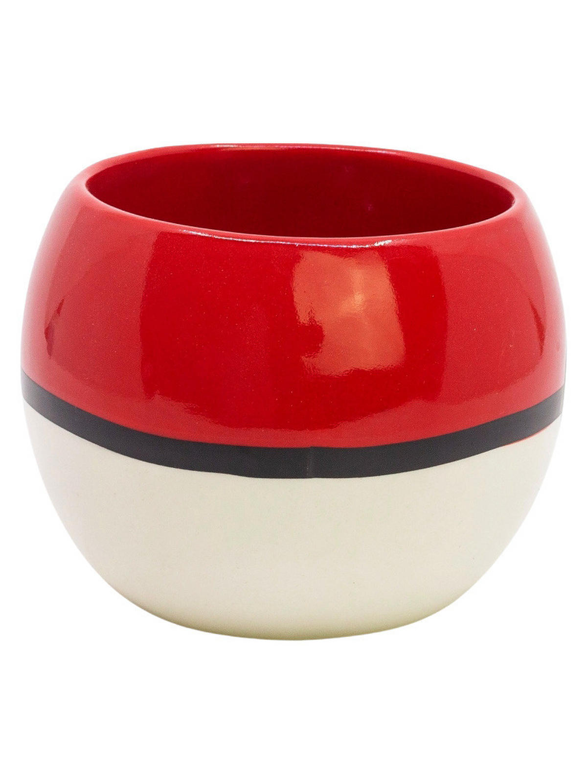 BECHER Pokemon 3D Pokeball Weiß/rot 430 ml - Multicolor, Keramik (0.43L) - United Labels