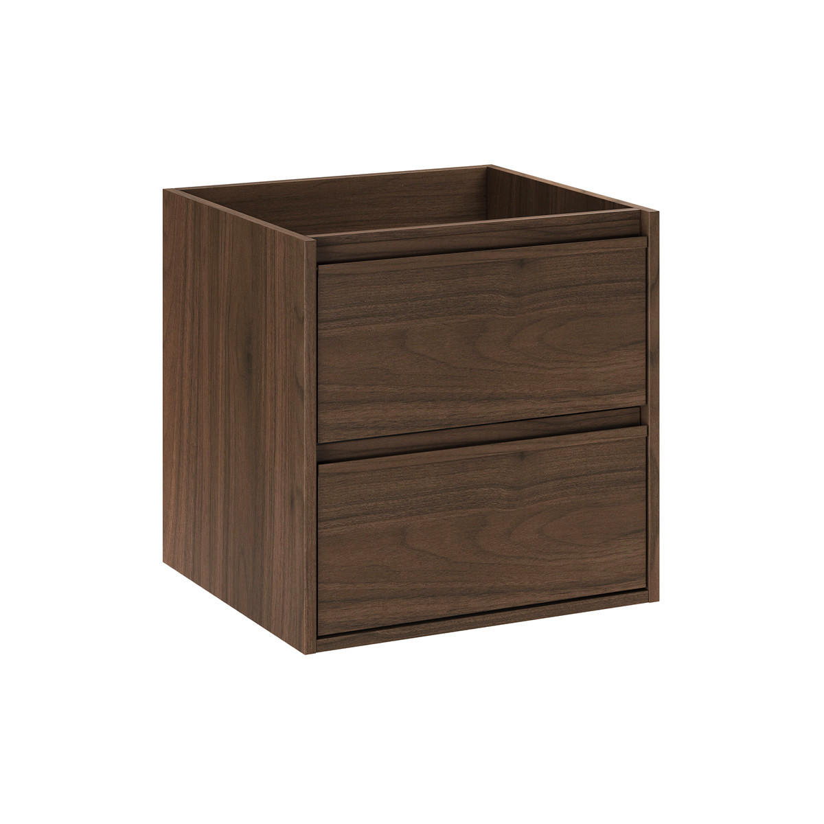 SKRINKA POD UMÝVADLO 50cm Edmé Drevo - tmavohnedá, kompozitné drevo (50/50/46cm) - Petits-meubles