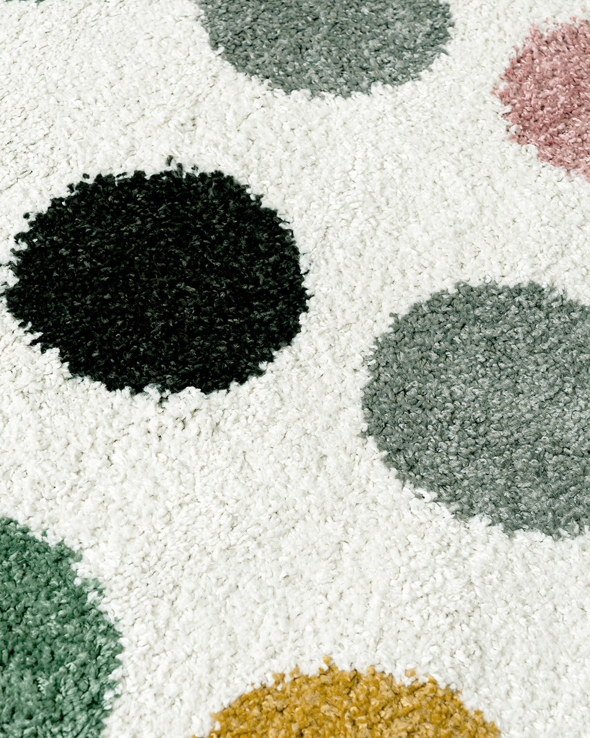 KINDERTEPPICH Ibi Estilo Mazovia 140x200cm Creme Rosa Geometrisch Langflor - Creme, Textil (140/200cm) - Mazovia