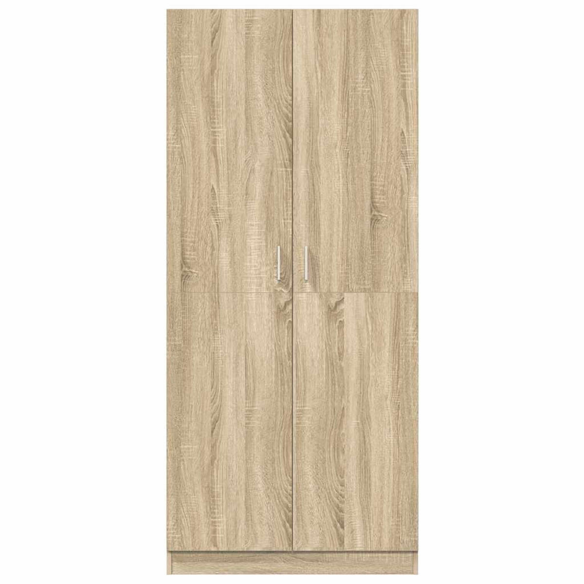 DREHTÜRENSCHRANK Duty 80/52/180 cm - Braun, Holzwerkstoff (80/180/52cm) - Nettlife