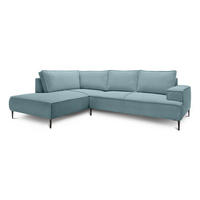 ECKSOFA May Mintgrün 275 × 44 × 195 cm - Mintgrün, Textil (275/44/195cm) - Pillovely