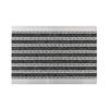 ALUMINIUM-FUSSMATTE FÜR DEN AUßENBEREICH ELEGANT MAT - Grau, Metall (40/60cm) - Astra