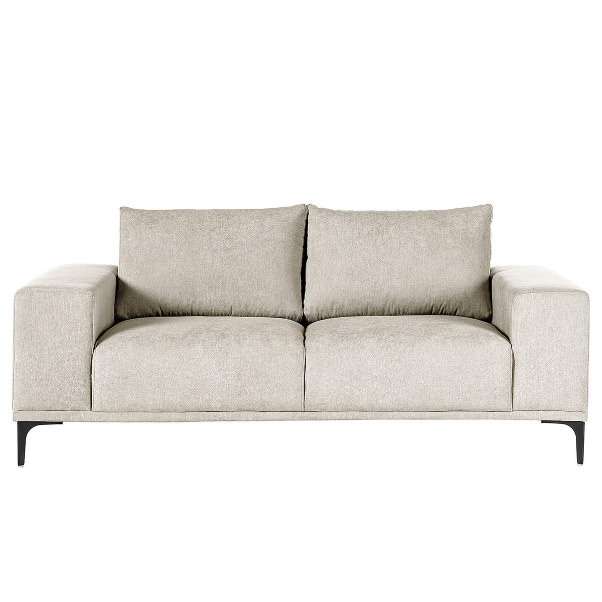HOME24 2-Sitzer Sofa CONNOLLY - Sandfarben, Textil/Metall (180/78/91cm) - home24