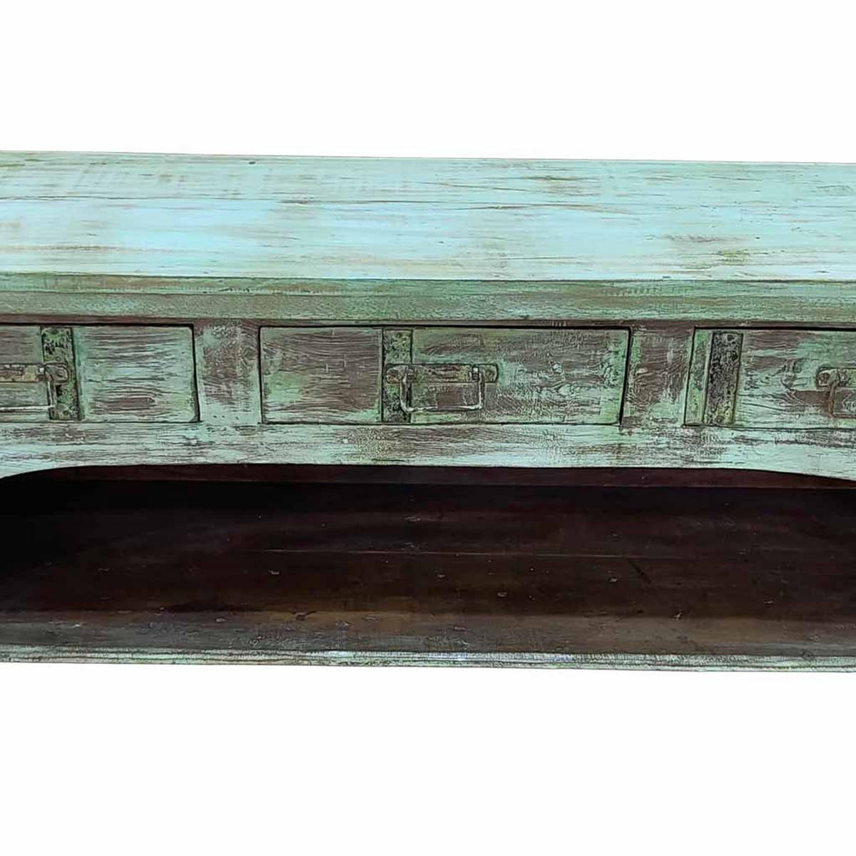 TV-LOWBOARD aus Holz, 175x45x57cm - Grün, Holz (175/57/45cm) - Wanderlust