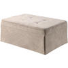 MULTIFUNKTIONSHOCKER Finn Creme 100/72/43 cm - Creme, Textil (100/43/72cm) - ATLANTIC home collection